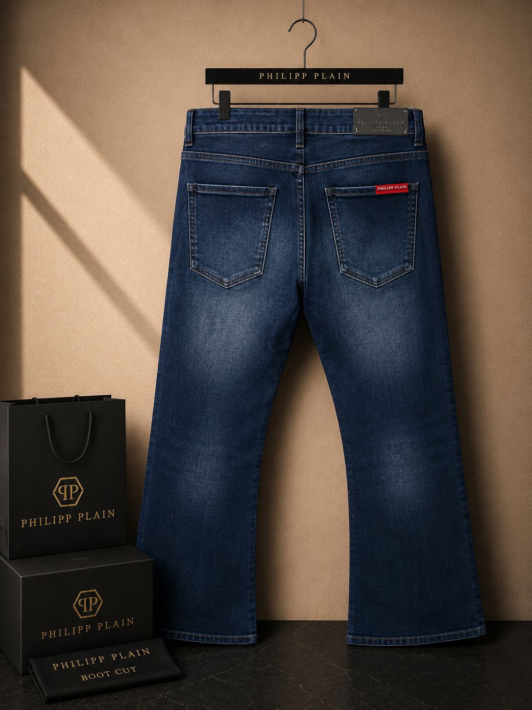 Premium Bootcut Denim Jeans (Men)