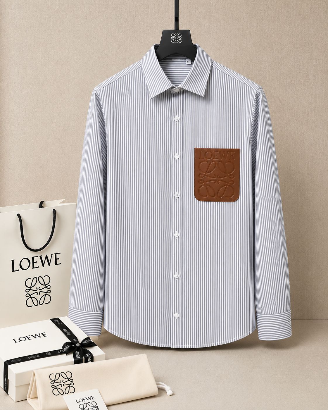 Premium Designer Stripe Shirt (Men)