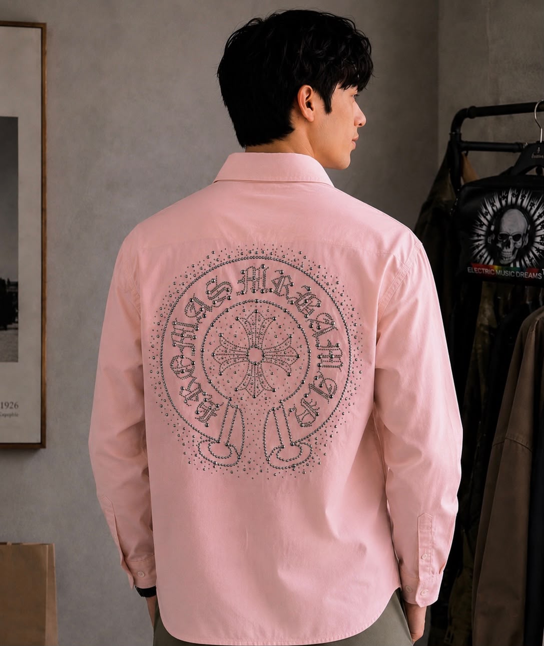 Premium Designer Embroidered Casual Shirt
