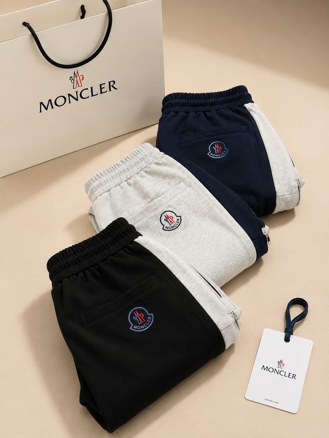 Premium Baggy Fit Track Lowers (Men)