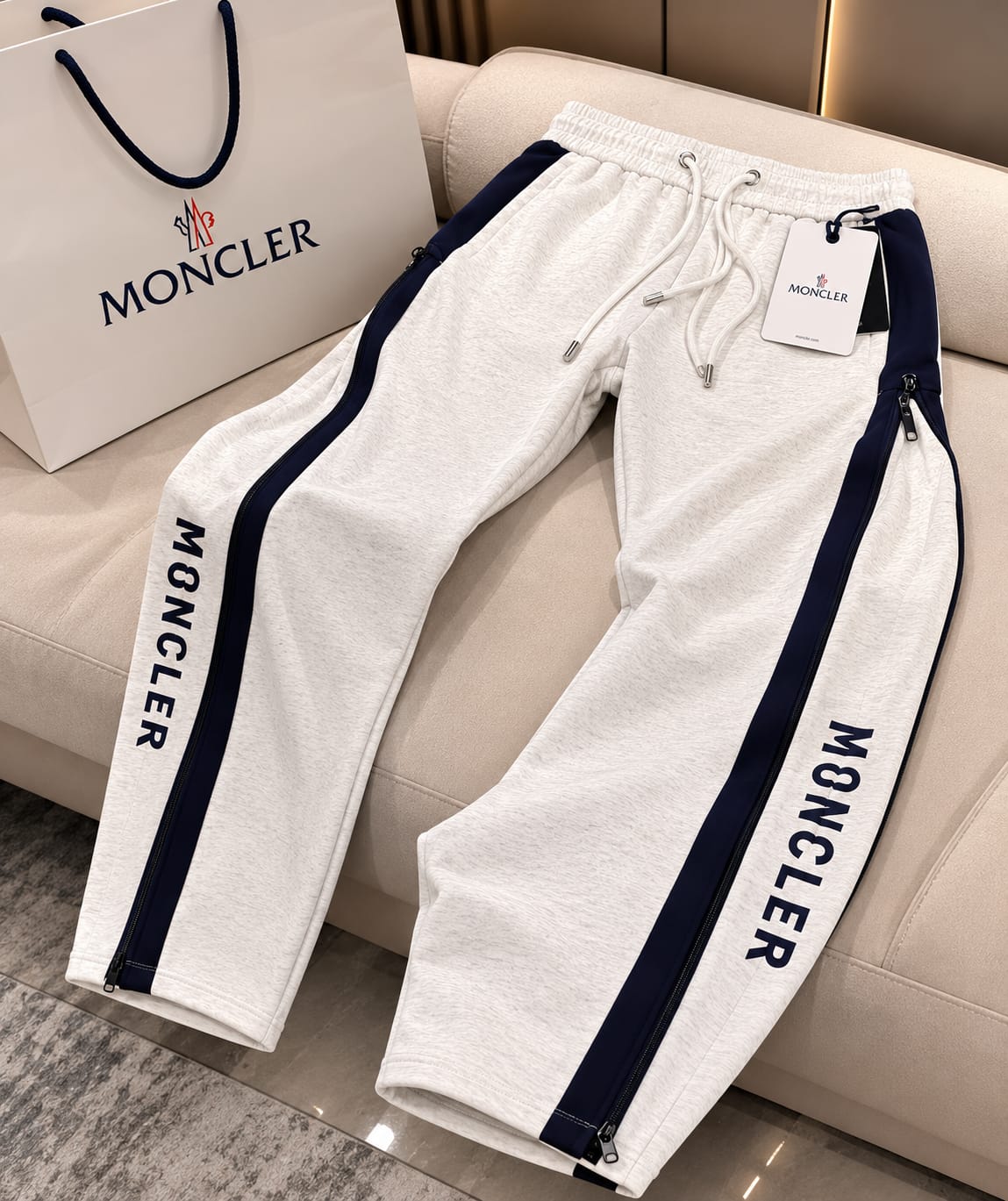 Premium Baggy Fit Track Lowers (Men)