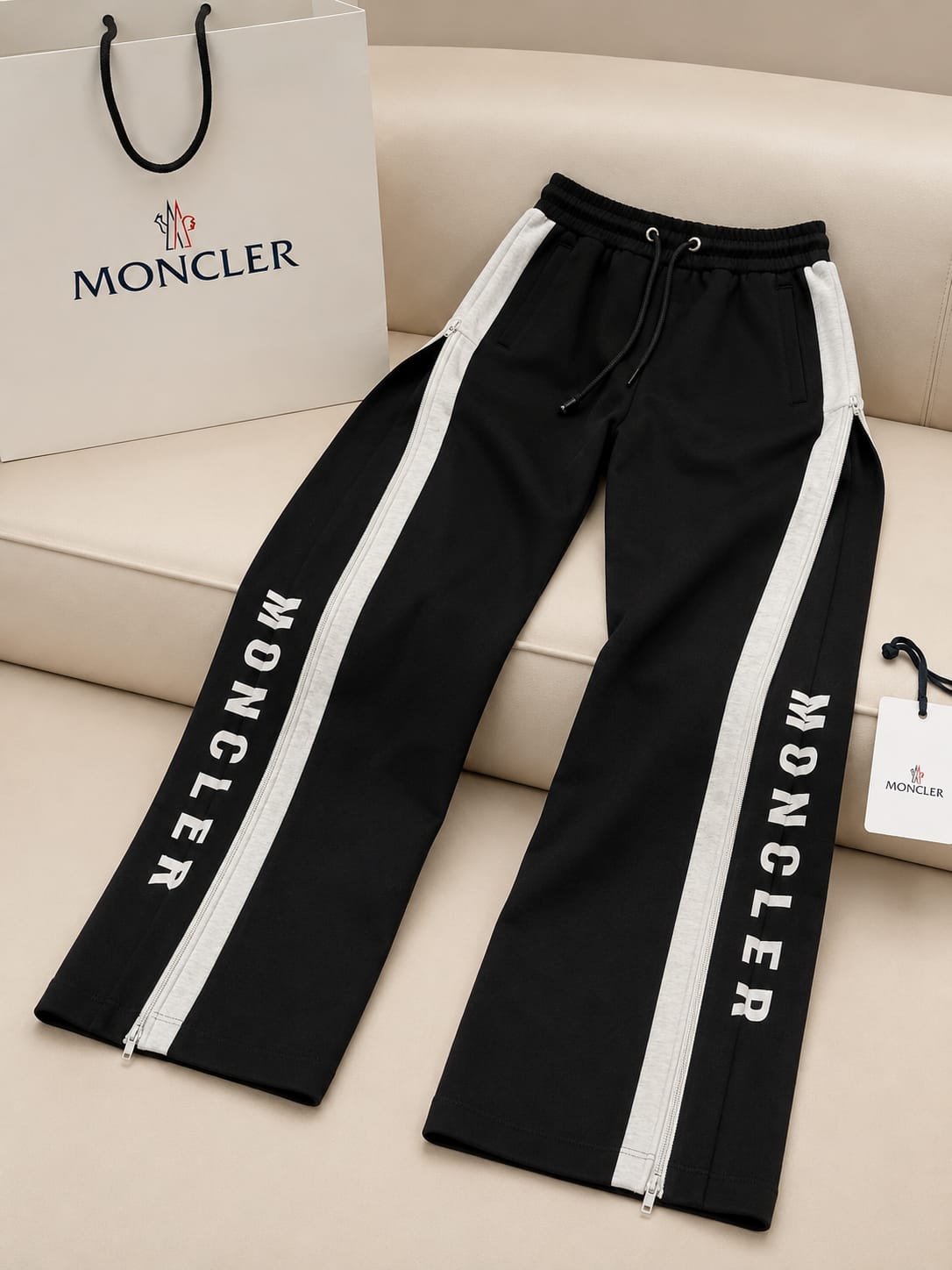 Premium Baggy Fit Track Lowers (Men)