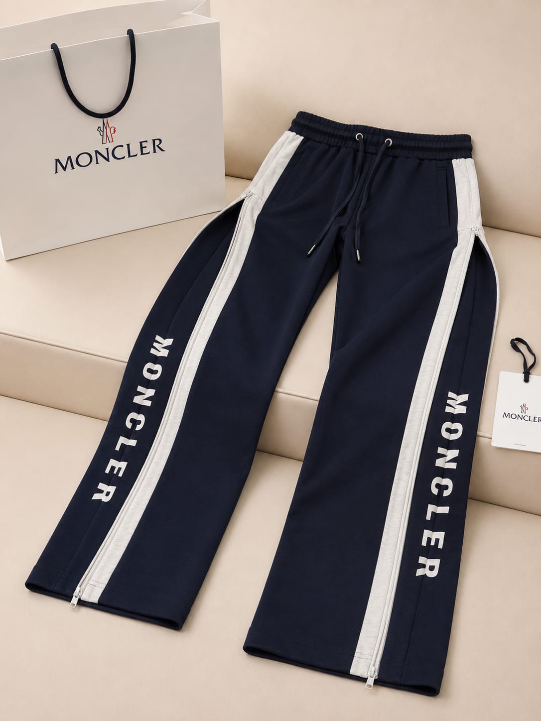 Premium Baggy Fit Track Lowers (Men)