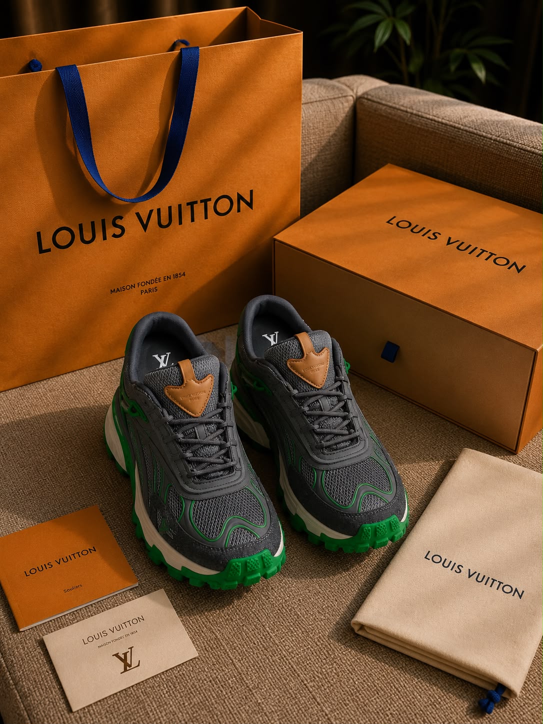 Premium Performance Luxury Sneakers (Men)