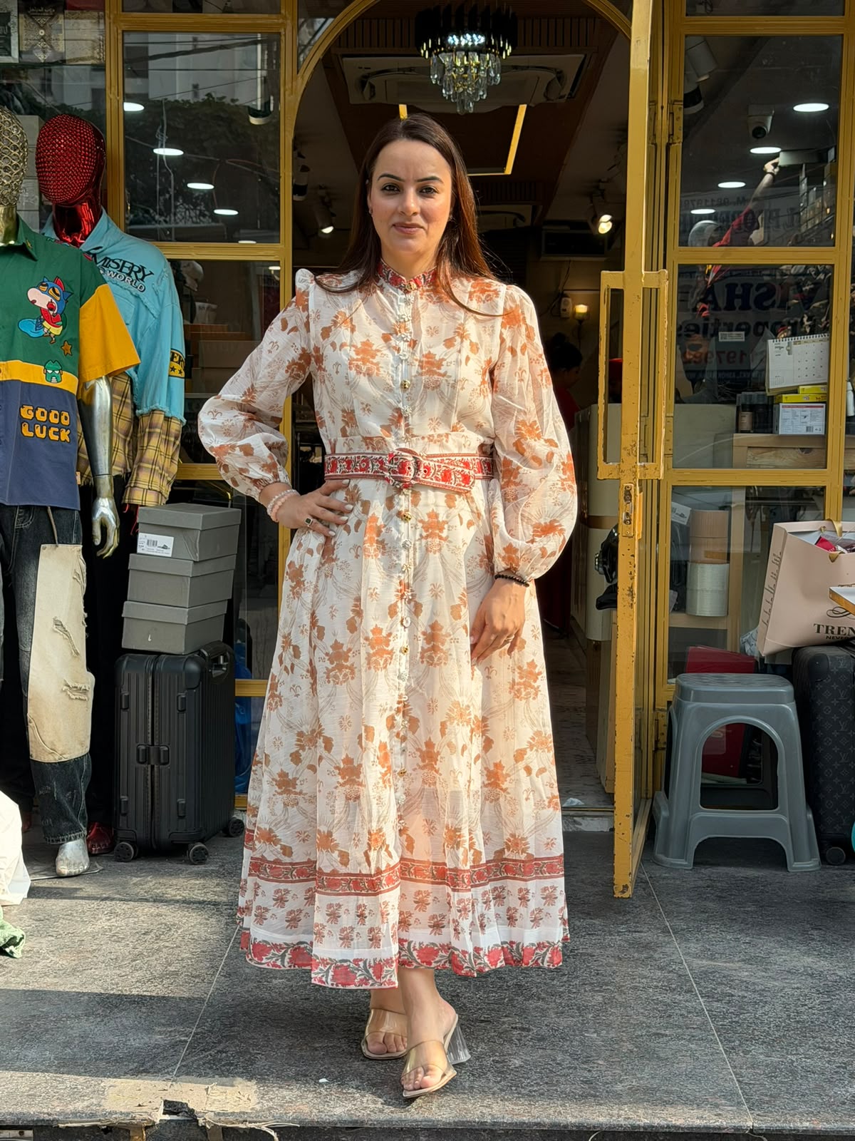 Floral Elegance Maxi Dress (Women)