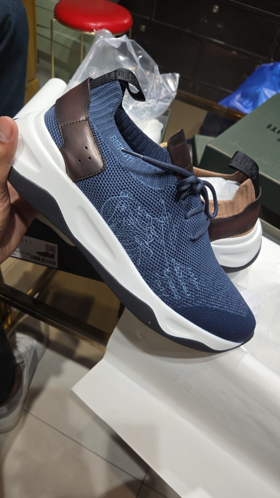 Premium Knit Comfort Sneakers (Men)