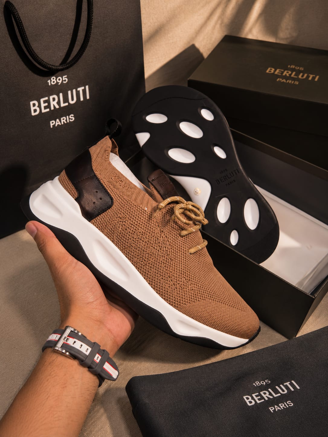 Premium Knit Comfort Sneakers (Men)