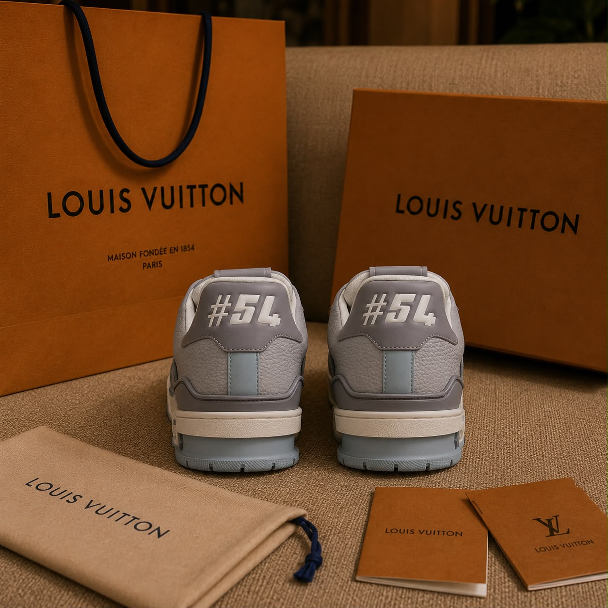 Premium Leather Casual Sneakers (Men)