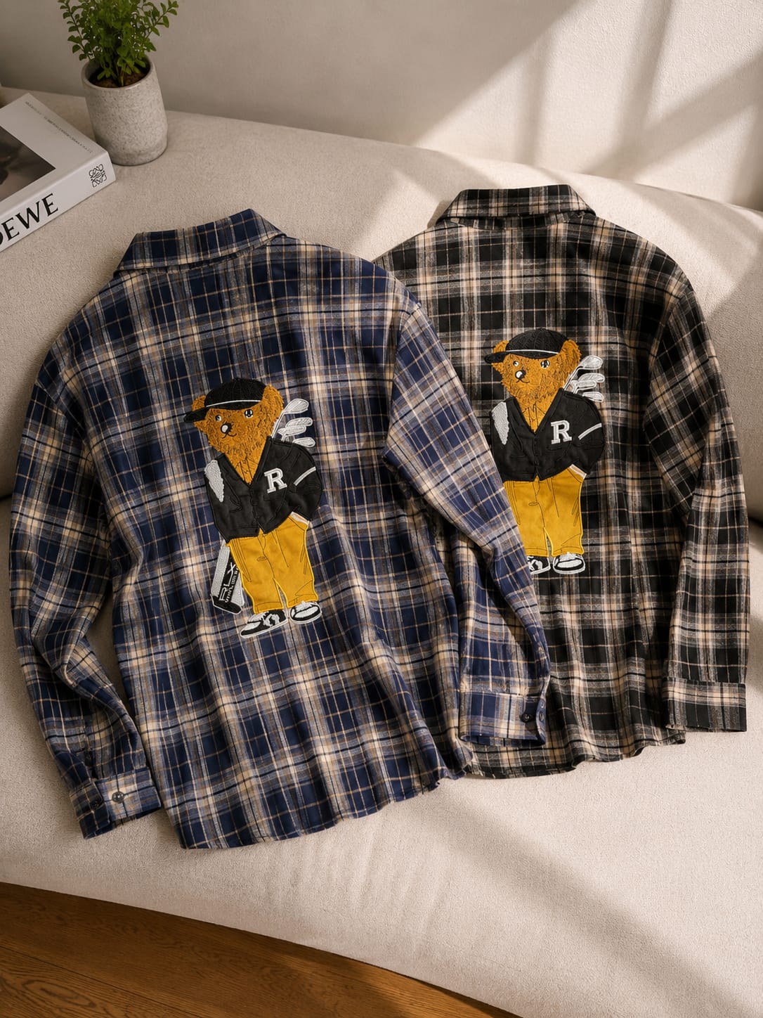 Premium Brushed Check Overshirt (Men)