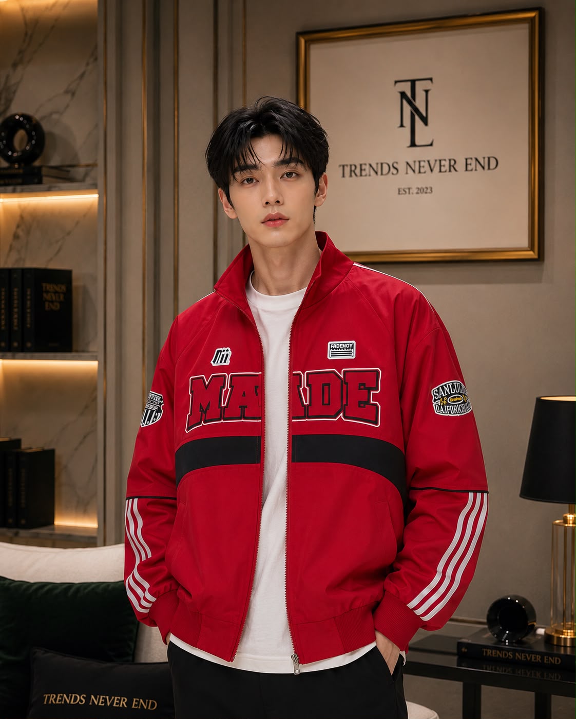 Men’s Varsity Windbreaker Jacket