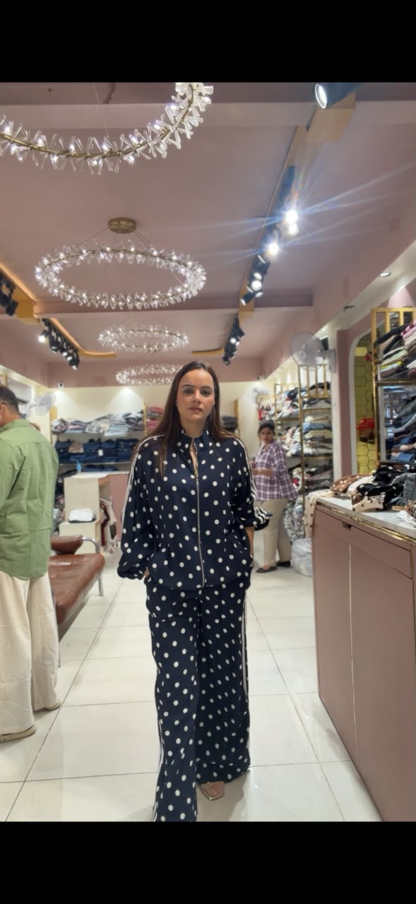 Polka Dot Co-Ord Set