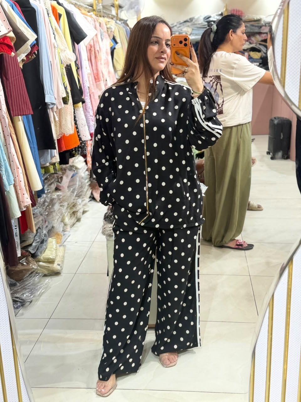 Polka Dot Co-Ord Set