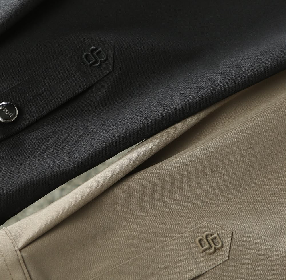 Men’s Pre-Winter Colorblock Panel Long Sleeve Shirt
