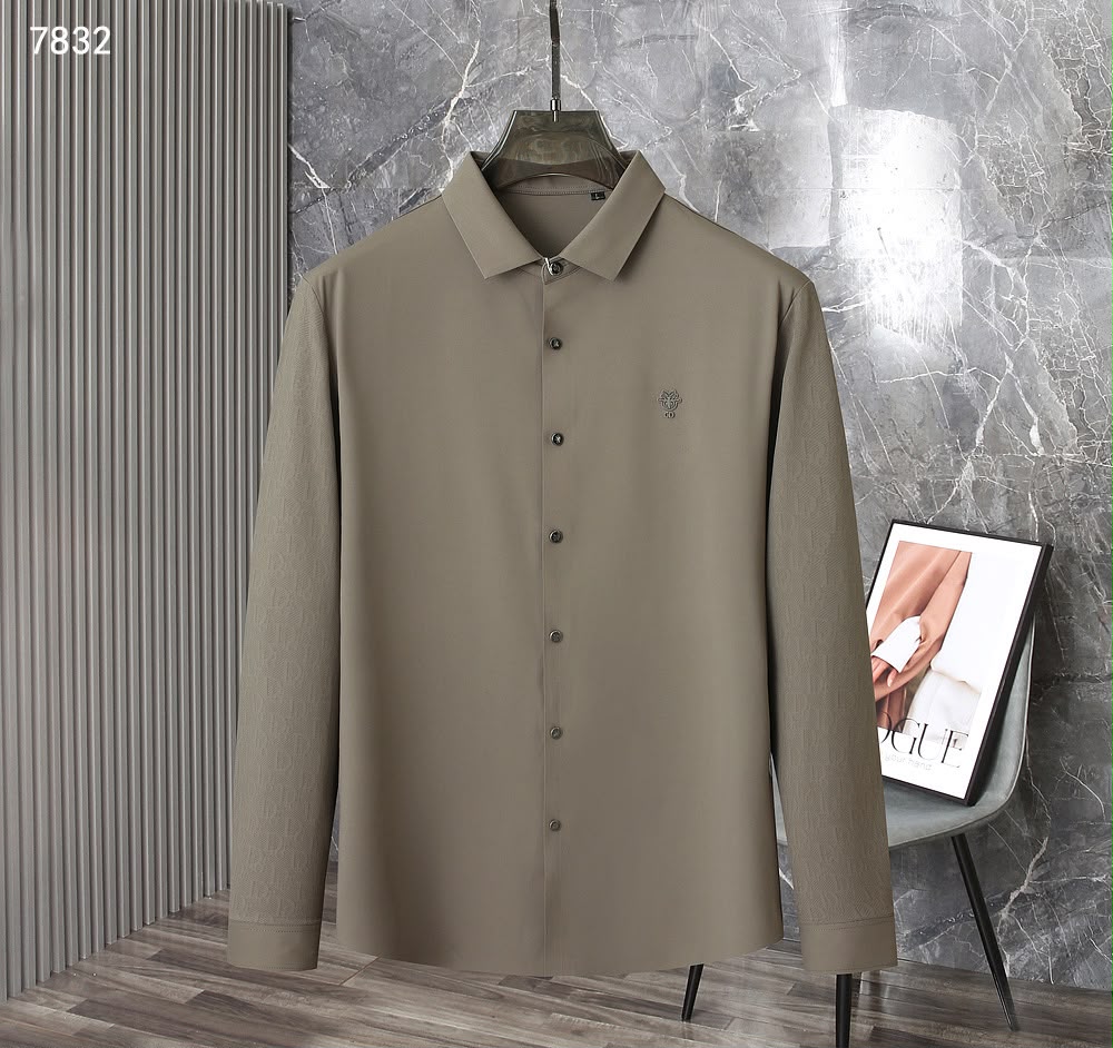 Premium Stichless Solid Full-Sleeve Casual Shirt
