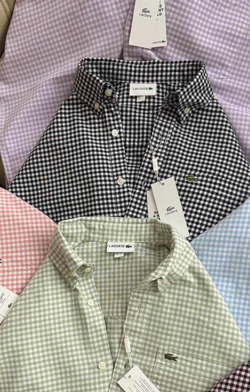 Premium Micro Check Cotton Shirt