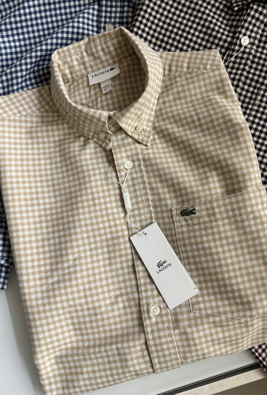 Premium Micro Check Cotton Shirt