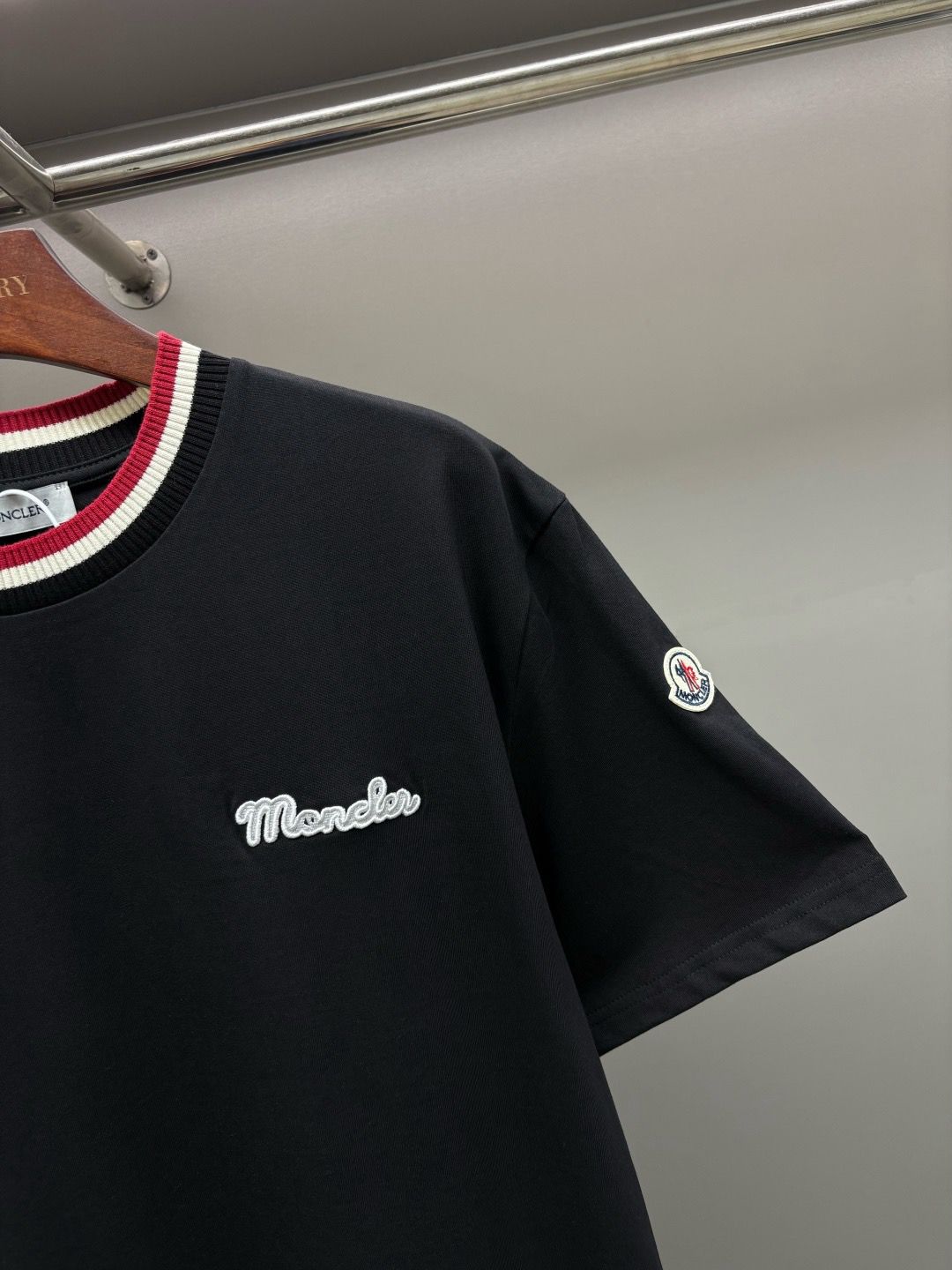 Premium Rib-Neck Cotton T-Shirt