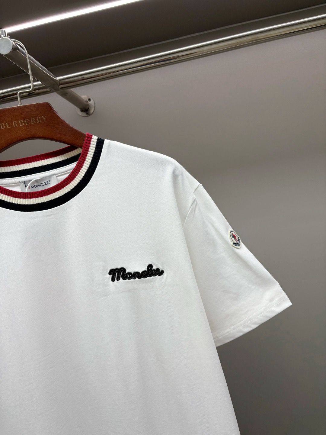 Premium Rib-Neck Cotton T-Shirt