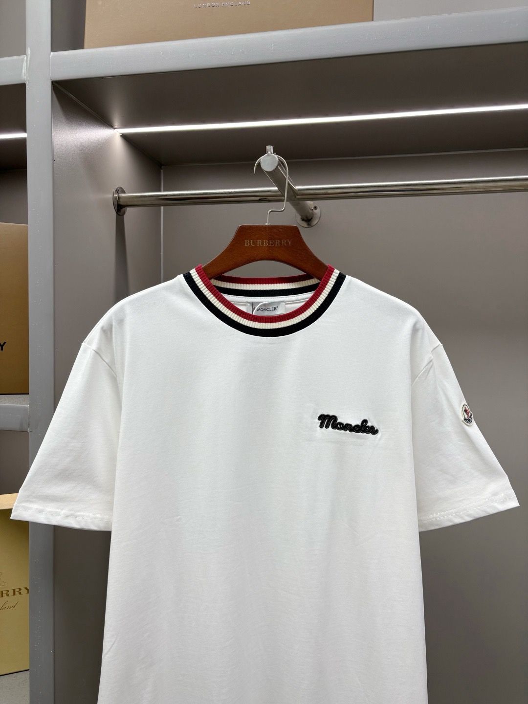 Premium Rib-Neck Cotton T-Shirt