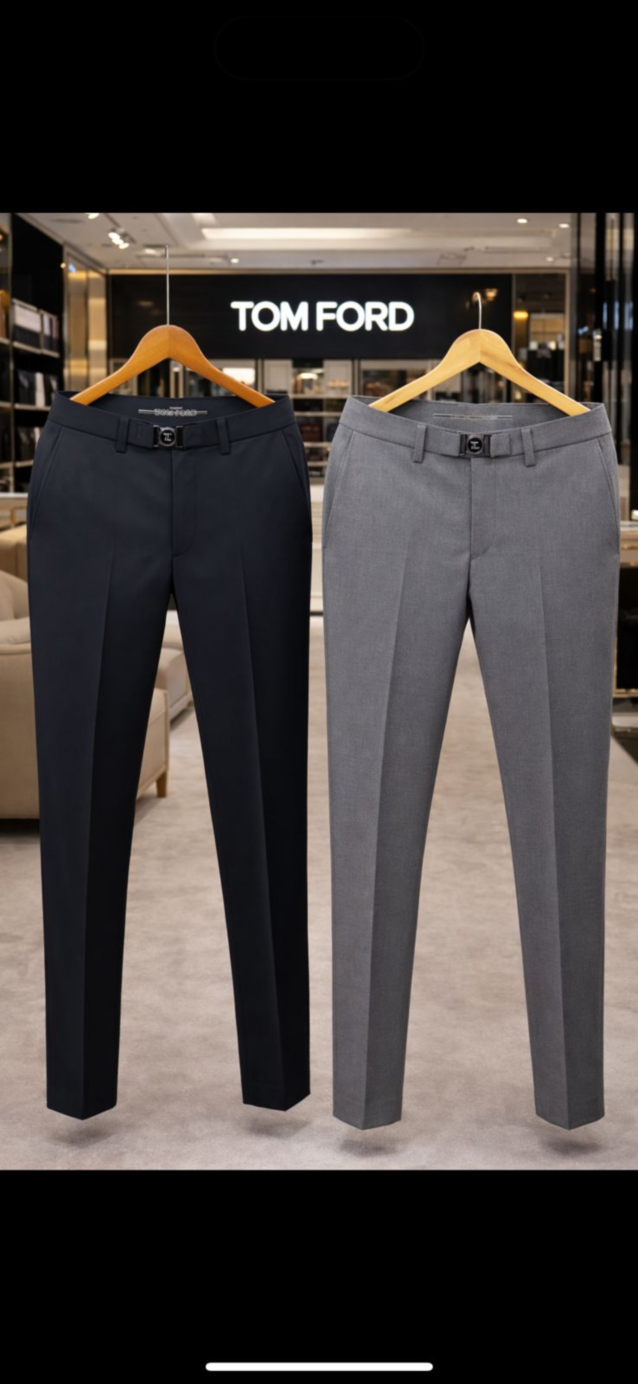 Authentic Hermes-Inspired Turkish Trousers | High-End Imported Dress Pants from Turkey