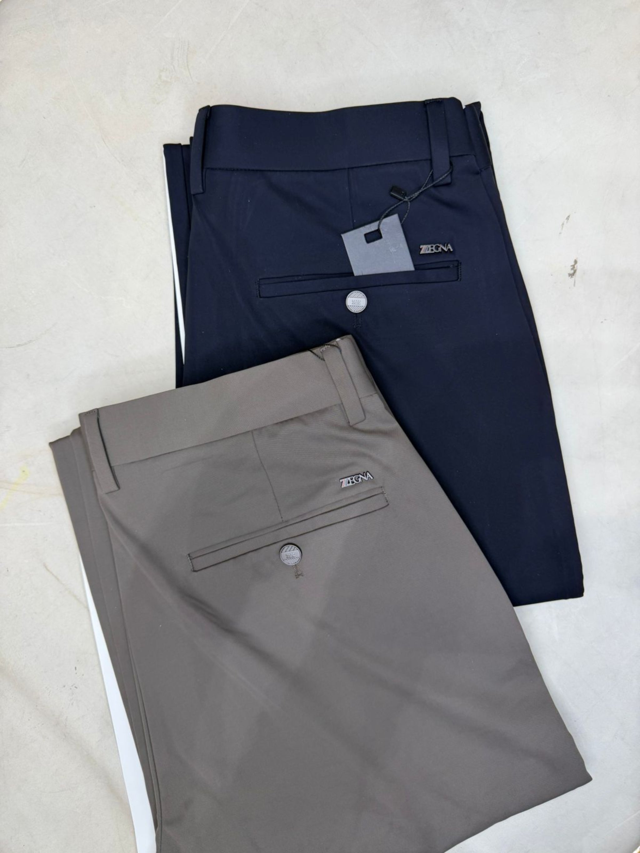 Authentic Hermes-Inspired Turkish Trousers | High-End Imported Dress Pants from Turkey