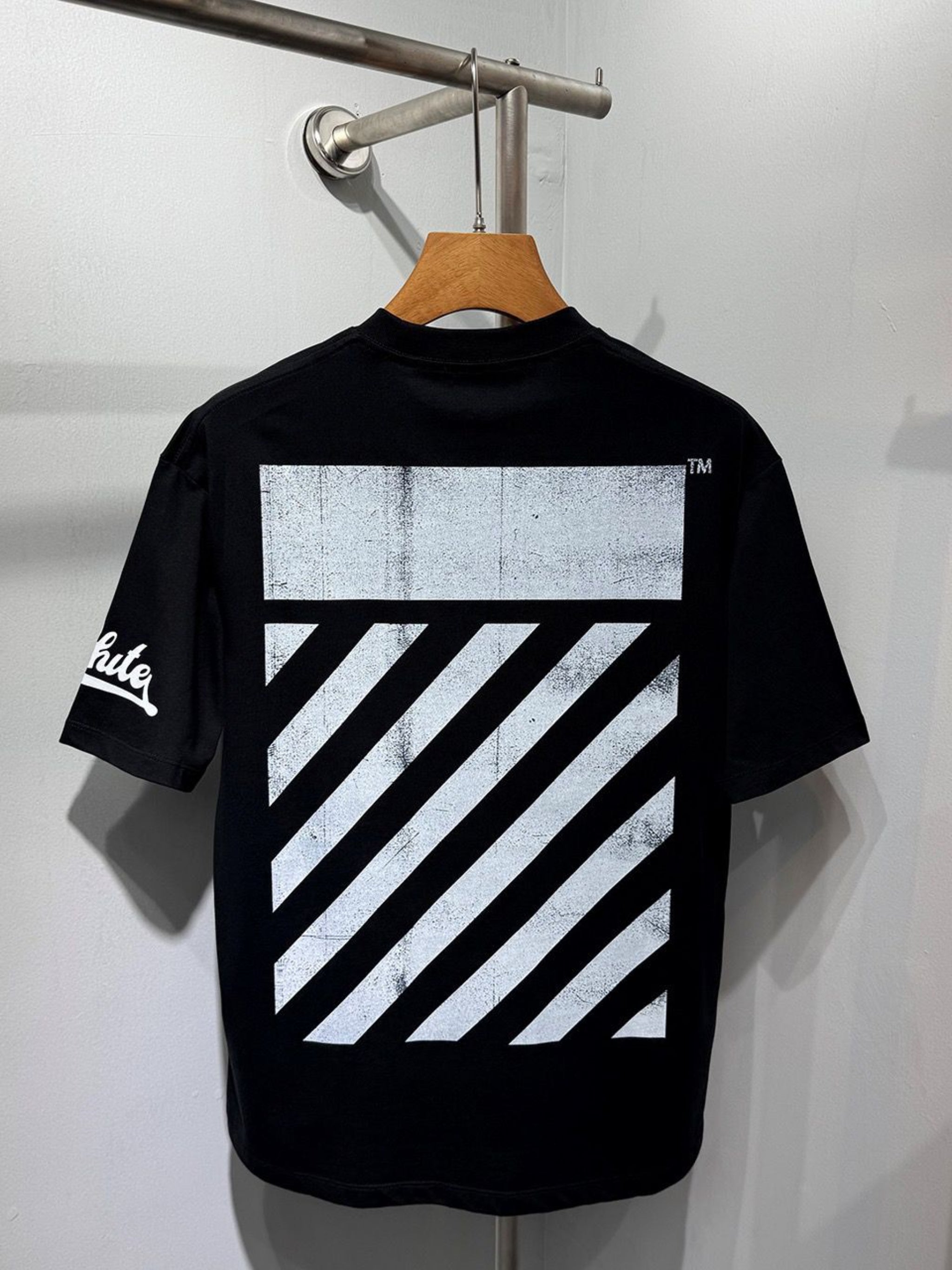 Off-White Round Neck T-Shirt - Made in Turkey, 350 GSM Fabric