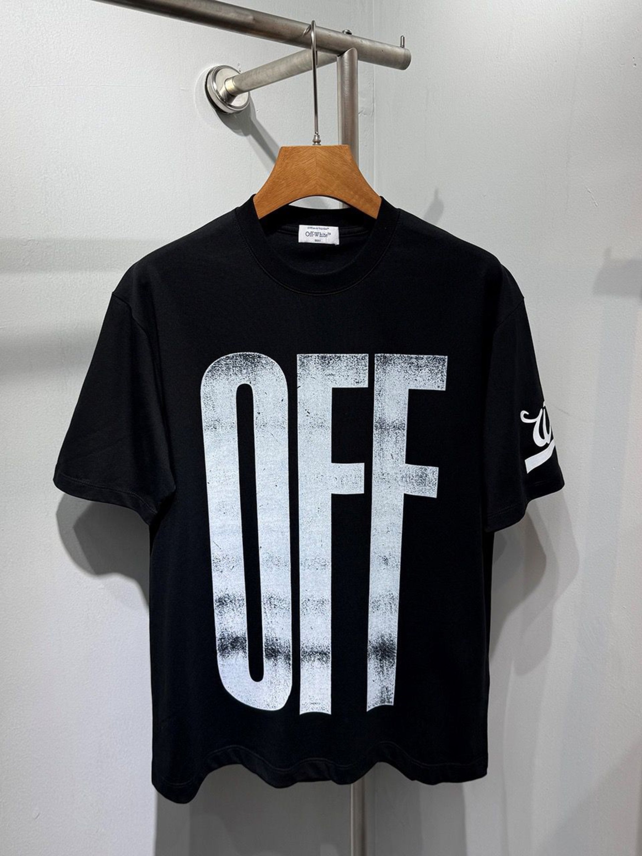 Off-White Round Neck T-Shirt - Made in Turkey, 350 GSM Fabric