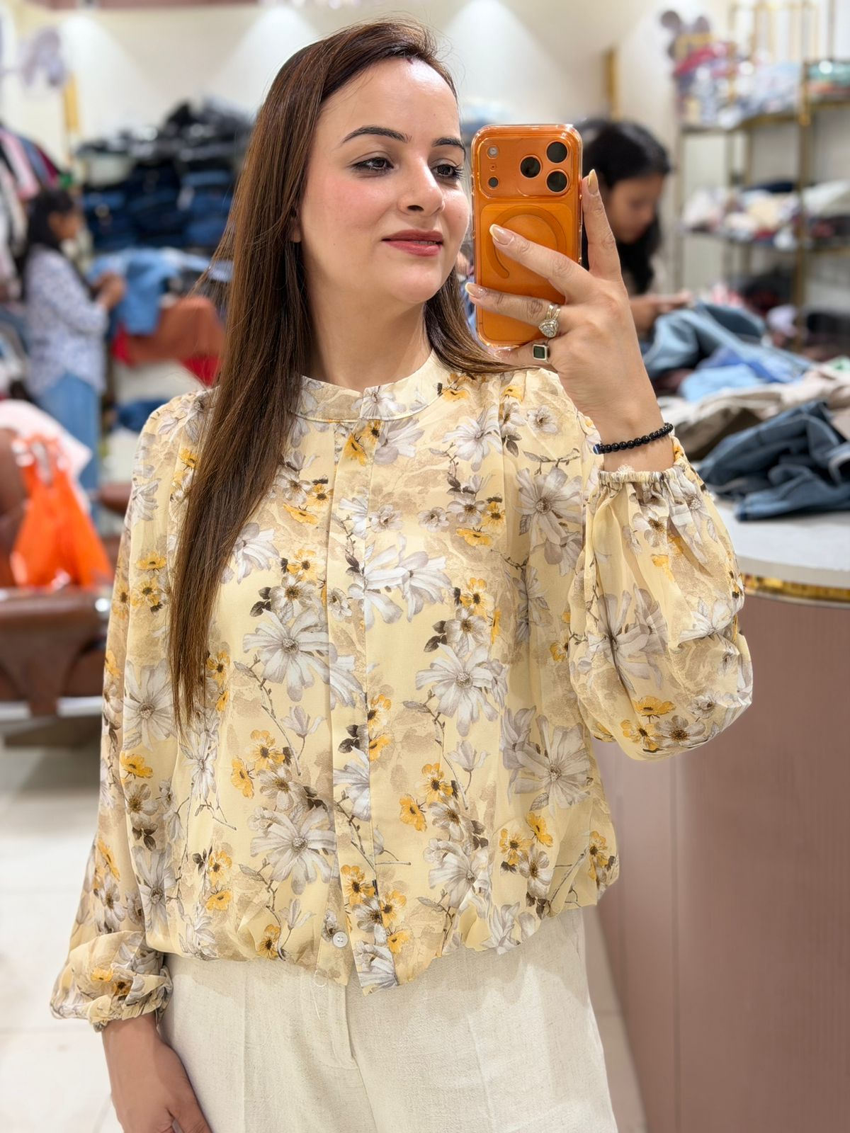 Breeze Luxe Mandarin Summer Shirt