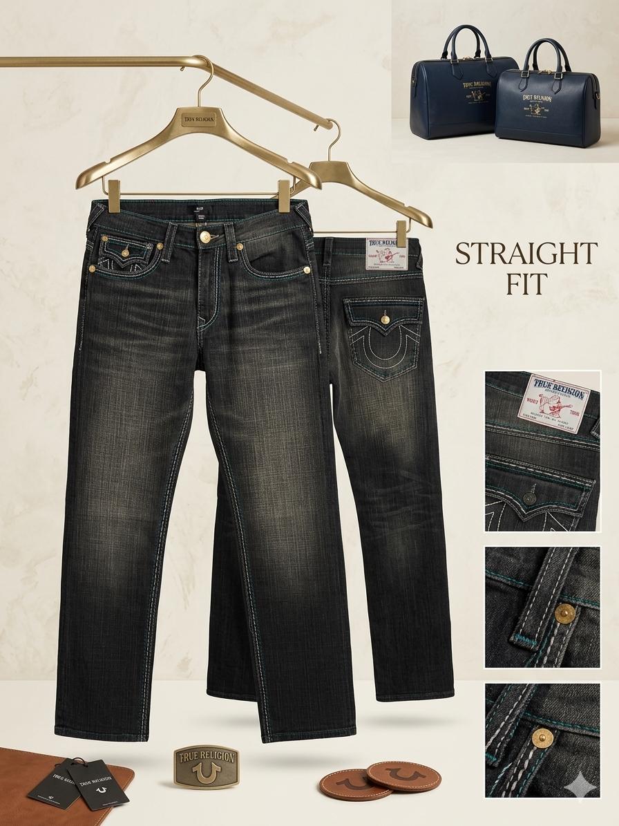 Premium Distressed Bootcut & Straight Fit Denim Collection
