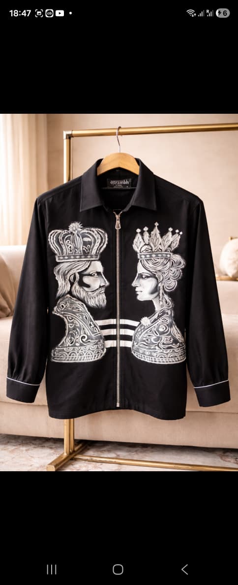 Monarch Art Luxe Shirt – Zipper Edition
