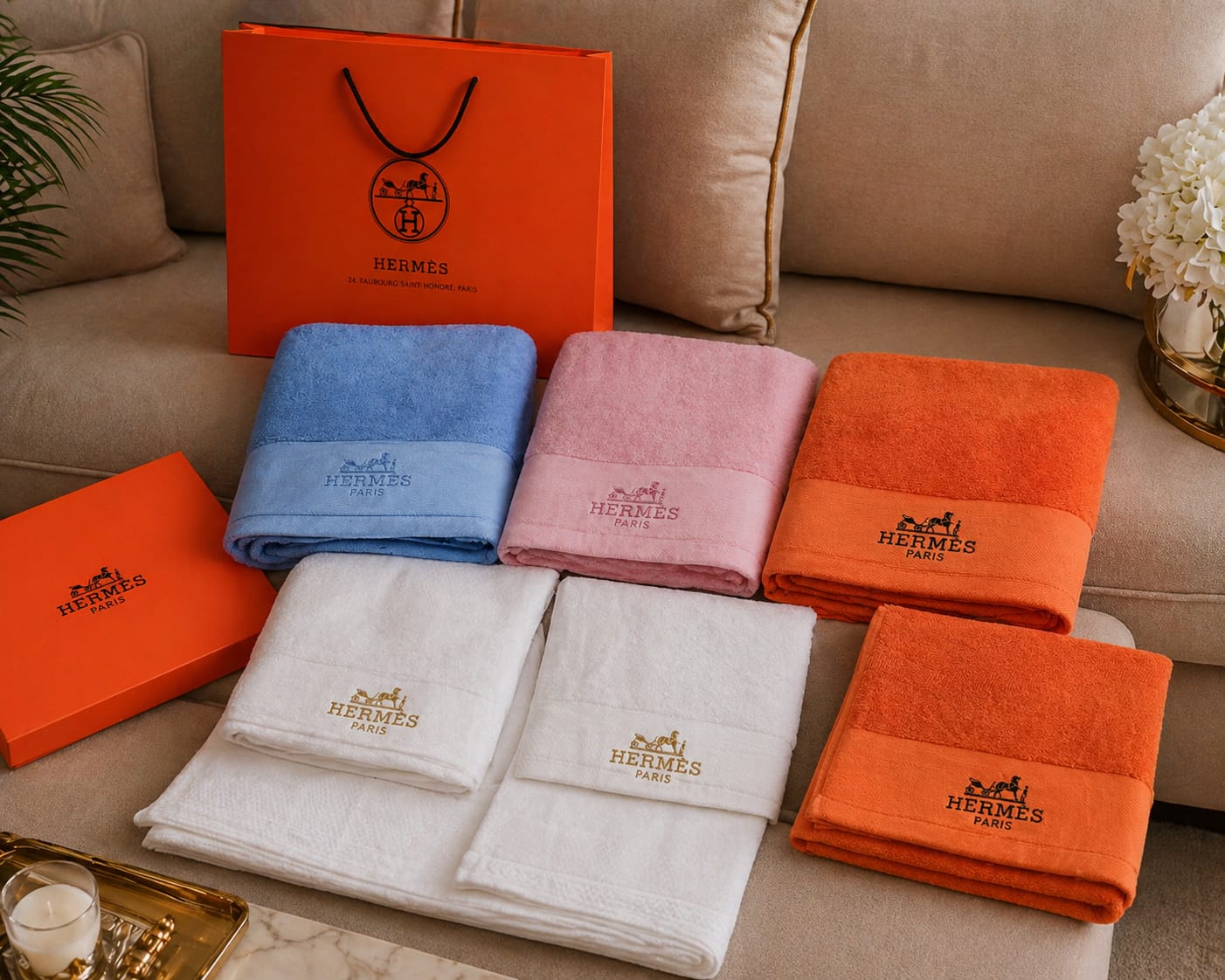 Luxury 3-Piece Towel Gift Set – Premium Bath Collection