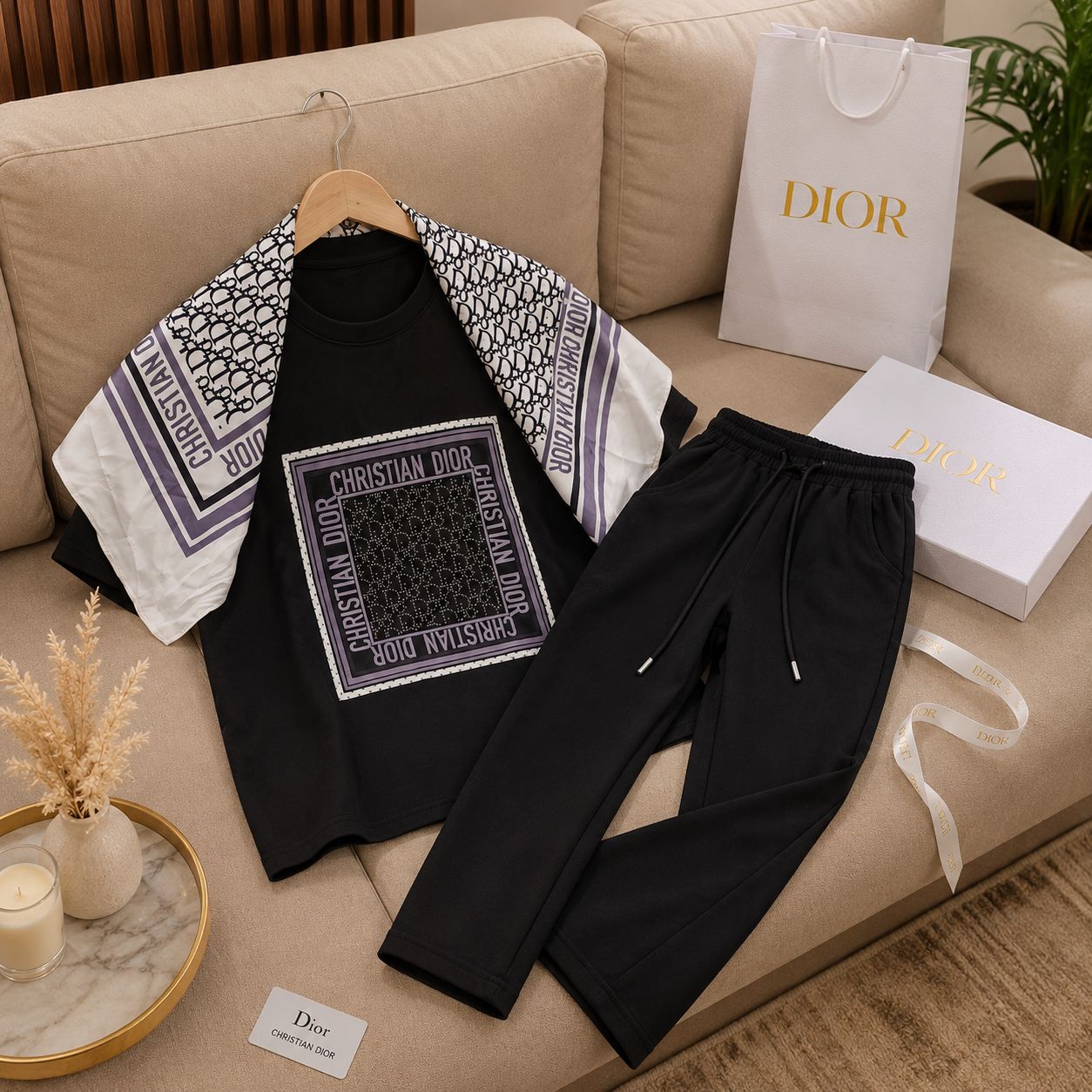 Monogram Comfort Cordset (Women)