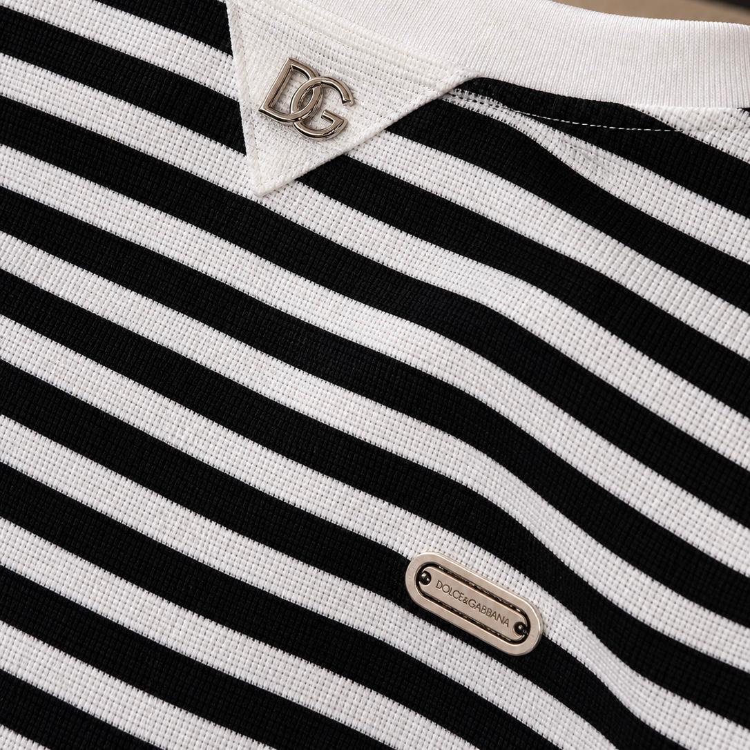 Elite Stripe Cotton Tee (Men)