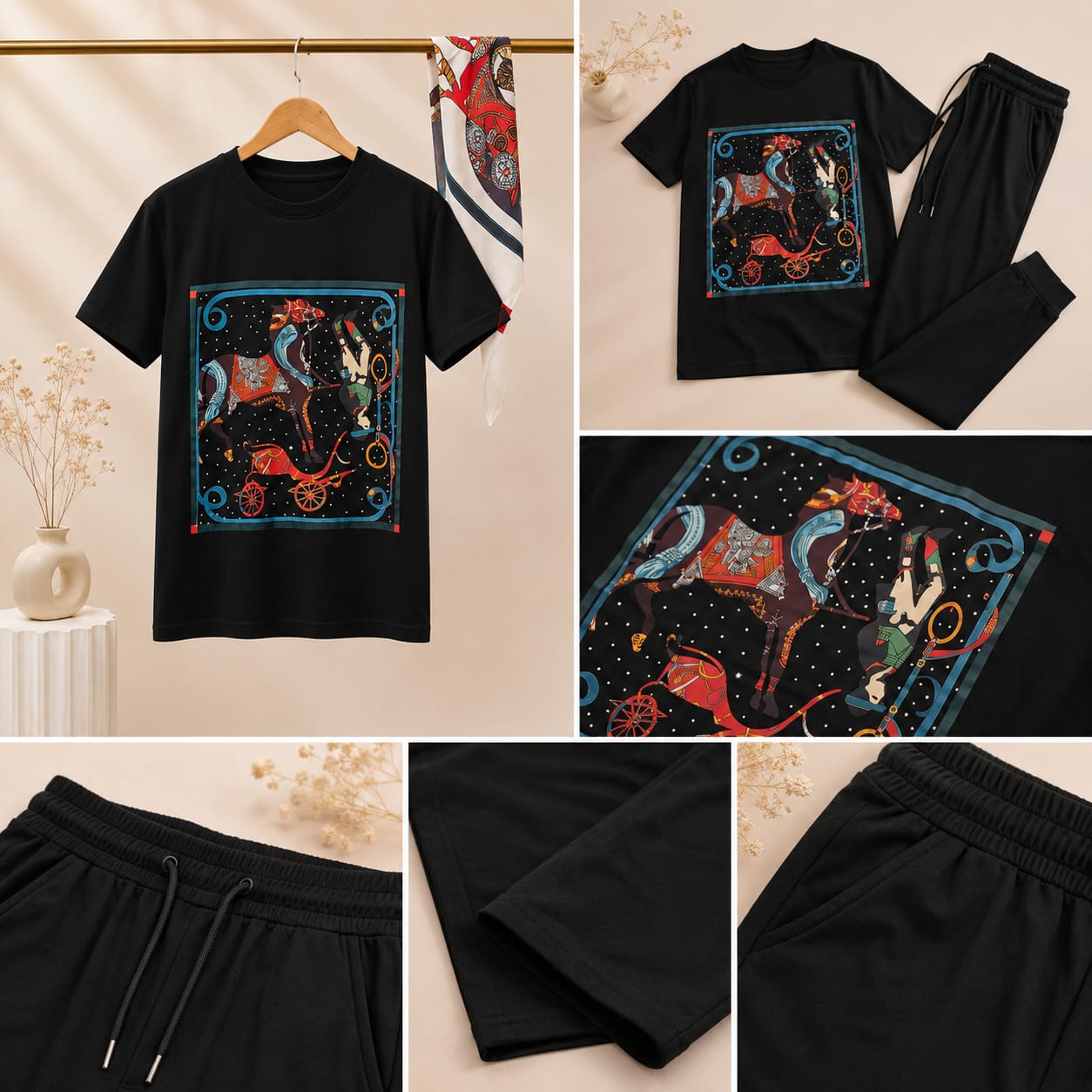 Royal Printed Premium Cordset (Women)
