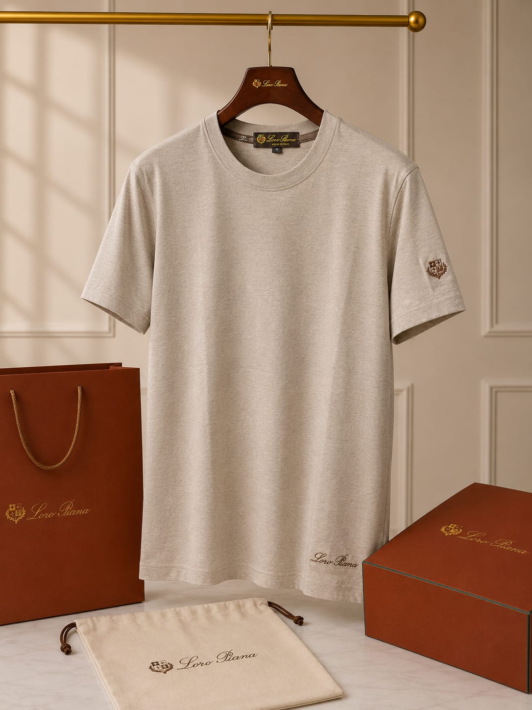 Signature Crest Premium Tee (Men)