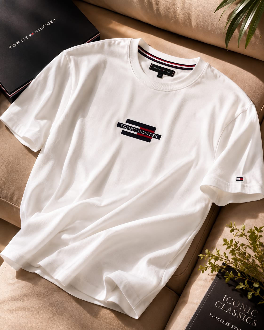 Signature Cotton Lycra Tee (Men)