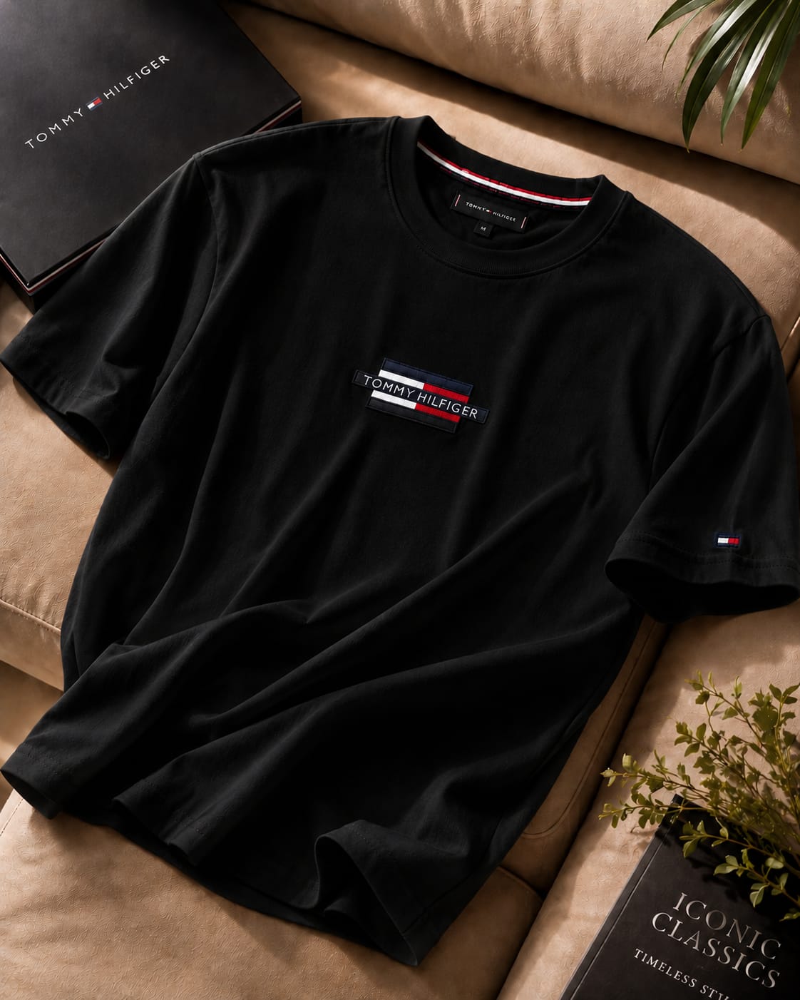 Signature Cotton Lycra Tee (Men)