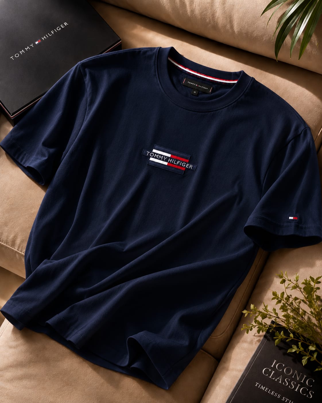 Signature Cotton Lycra Tee (Men)