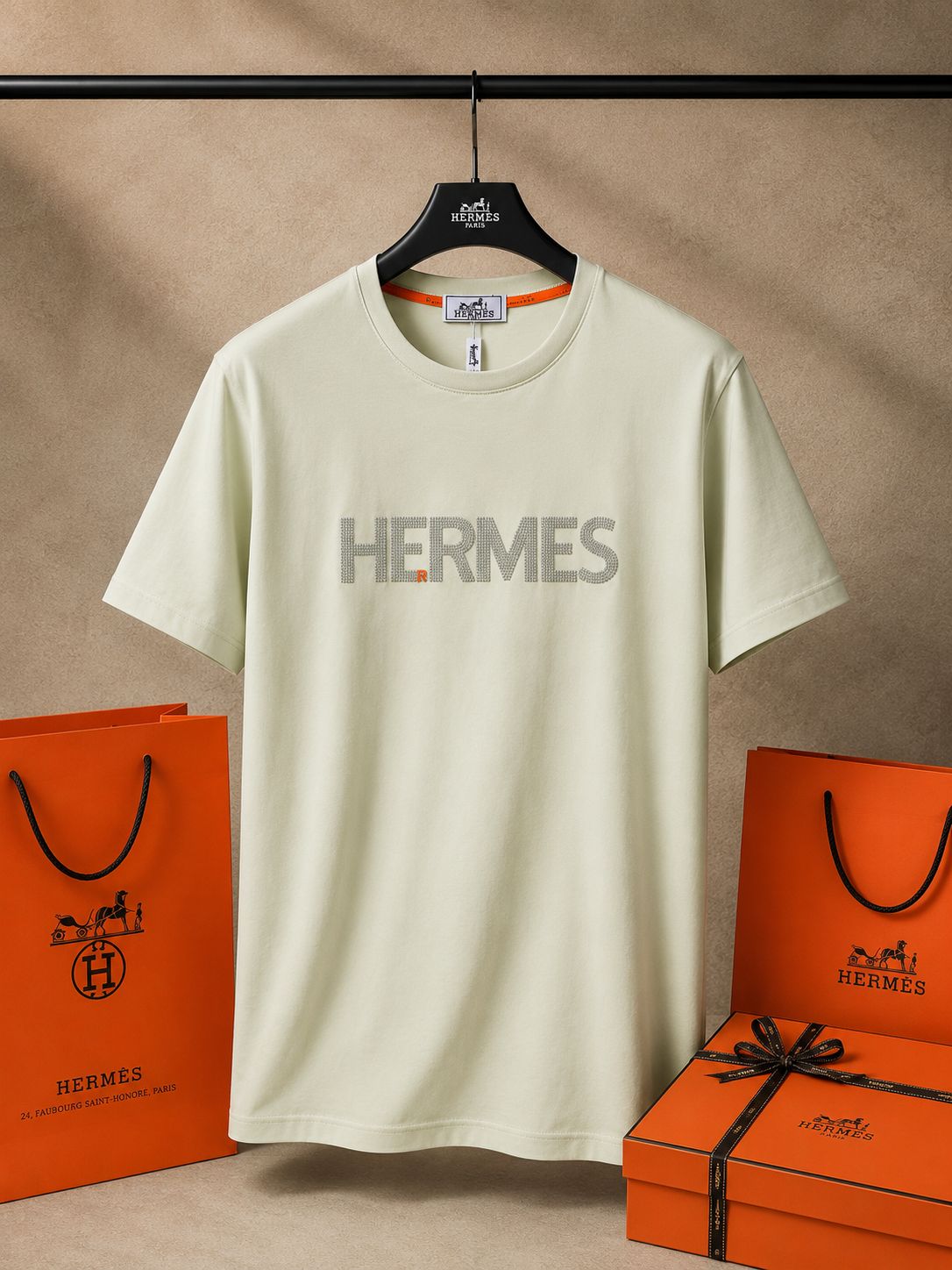 Signature Luxe Embossed Tee (Men)