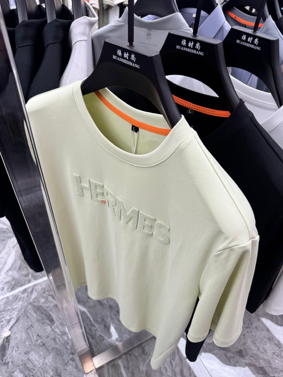 Signature Luxe Embossed Tee (Men)