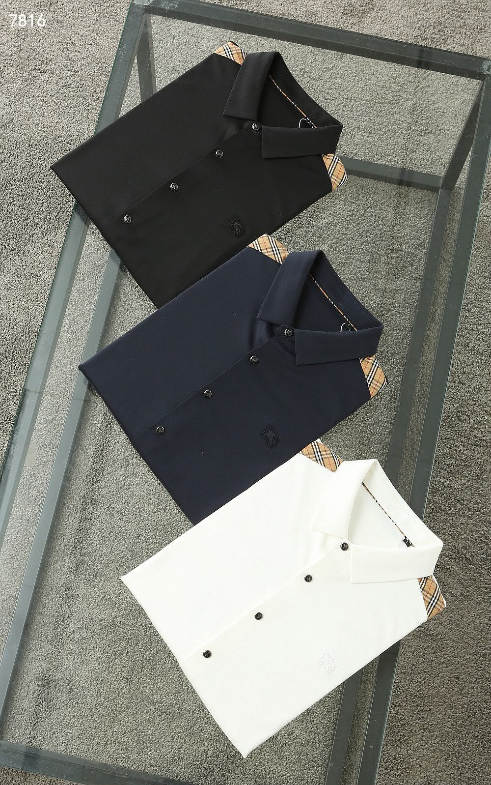Men’s Premium Full-Sleeve Check Panel Shirt