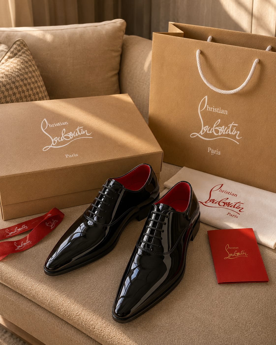 Premium Pointed Toe Patent Leather Dress Shoes (Men)
