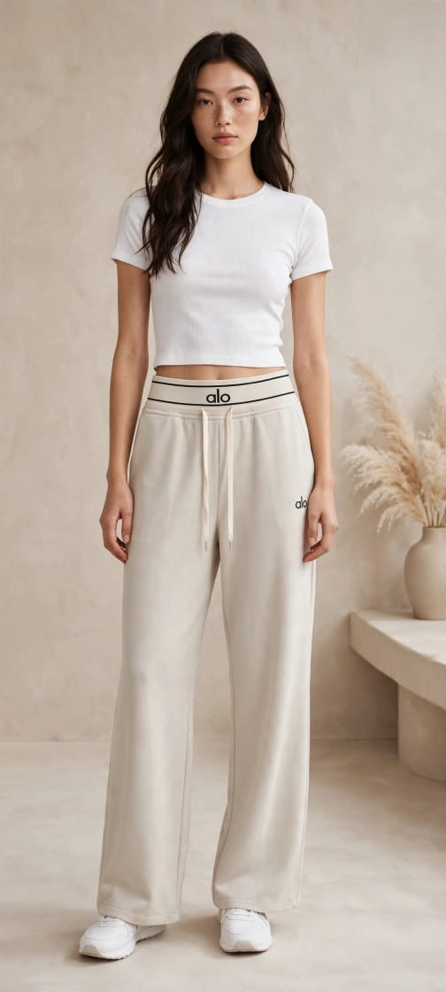 Premium Relaxed Wide-Leg Lowers