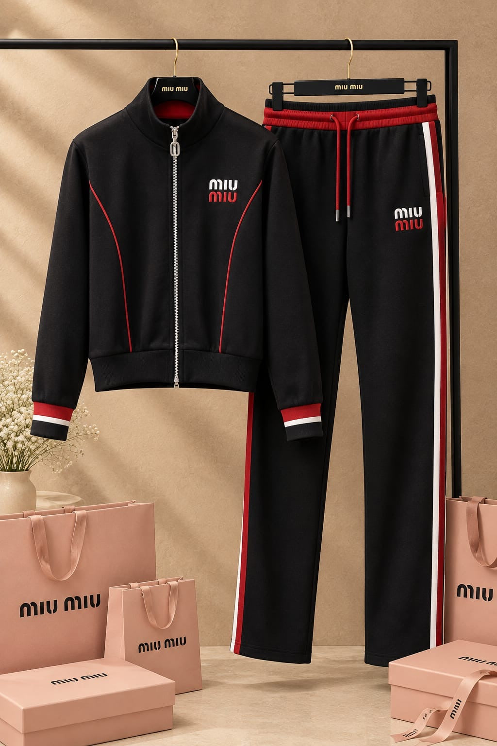 Premium Zip-Up Track Co-Ord Set