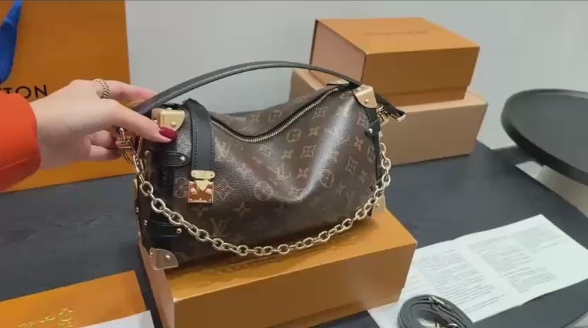 Luxury Slim Trunk Chain Bag – Monogram Edition