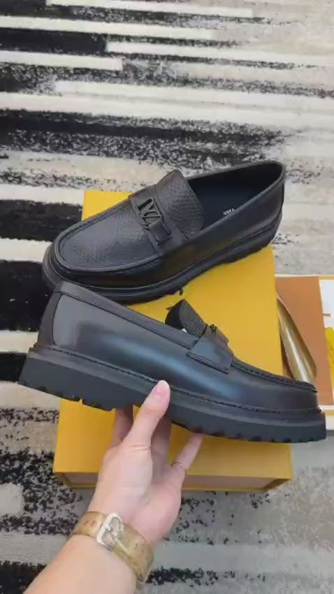 Midnight Luxe Loafers (Men)