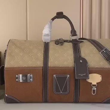 Heritage Leather Duffle Bag – Premium Travel Edition
