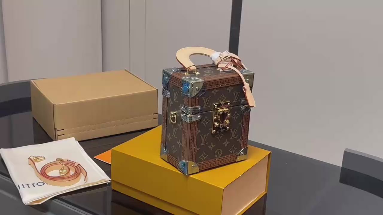 Luxury Camera Box Trunk Bag – Monogram Heritage Edition